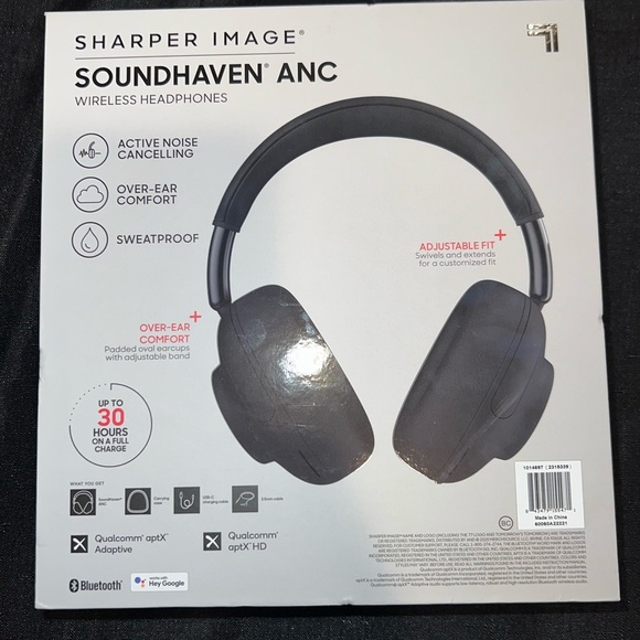 Sharper Image Earbud Wireless Noise Canceling Headphones - Picture 14 of 14